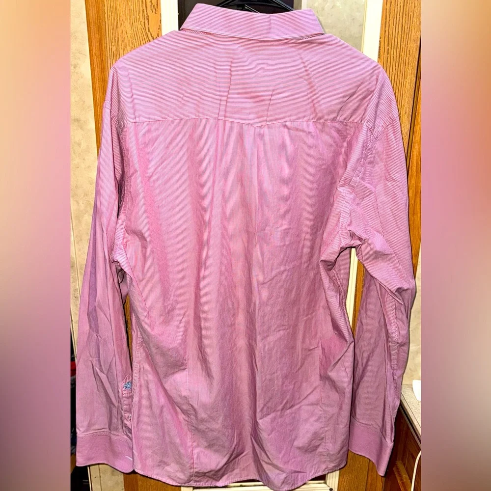 Stone Rose Black Rivet Collection Men’s XL Long Sleeve Button-Down - Picture 2 of 4